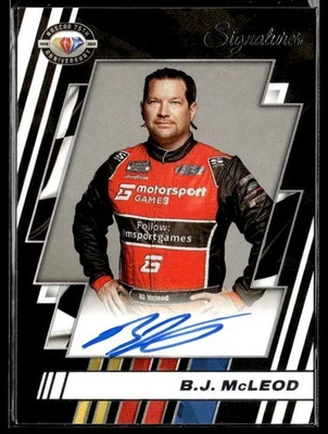 L19,814 - 2023 Panini Prizm NASCAR 75th Anniversary Signatures #3 B.J. McLeod - Image 1 of 2