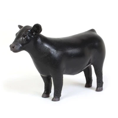 1/16 Little Buster Toys Black Show Steer Giocattolo Da Fattoria 200877 - Immagine 1 di 4