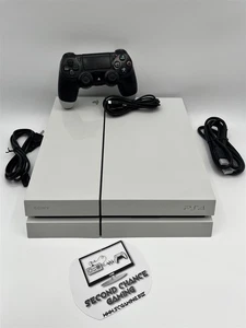 Paquete de consola PlayStation 4 PS4 blanco glaciar 500 GB con controlador - reacondicionado - Imagen 1 de 10