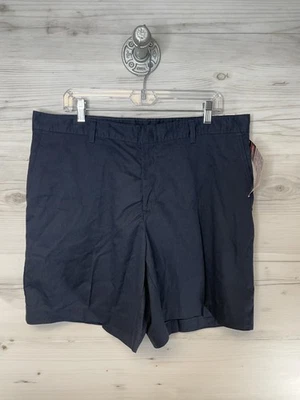 Pantalones Cortos Dickies Mujer 18 Azul Marino Trabajo Chino Cremallera Mosca Gancho Barra Uniforme Estilo 81389 Foto 1 de 4