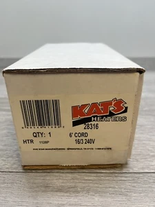 Kat's Heaters 28316 6' Cord 16/3 240 V 1031P - Picture 1 of 2