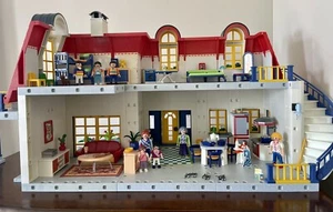 Playmobil Retired MODERN HOUSE 3965 w/Furniture, Figures Instructions~No Box - Picture 1 of 18