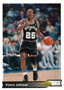 1992-93 Upper Deck #230b - Vinnie Johnson VAR - San Antonio Spurs 92-755 - Picture 1 of 2