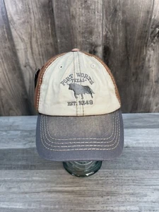 Fort Worth Texas Hat Baseball Trucker Hat, Adjustable NWT - Picture 1 of 10