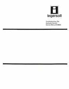 Manual de servicio Case Ingersoll solución de problemas del sistema hidráulico - Imagen 1 de 1