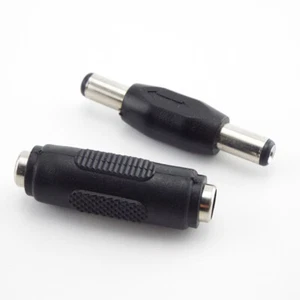 5.5x 2.1mm Male to Male Plug female to female DC Power Adapter CCTV connector - Picture 1 of 10