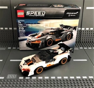 LEGO SPEED CHAMPIONS MCLAREN SENNA "BLANCO PERSONALIZADO" #75892 NUEVO *LEER* - Imagen 1 de 5