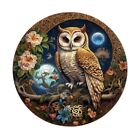 Moon Night Owl animal en bois puzzle pour adulte beau paquet cadeau jeu de famille