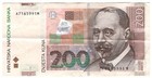 Banknote  200 Kuna, Kroatien  2002