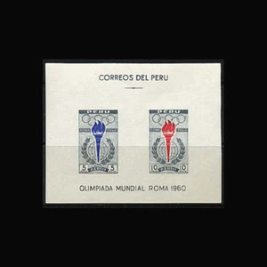 Peru, Sc #C173a, MNH, 1961, S/S, Olympics, Rome, SAI-I - Picture 1 of 1