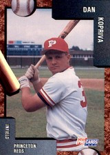 1992 Princeton Reds Fleer/ProCards #3095 Dan Kopriva Traer Iowa IA Baseball Card