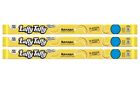 3X Laffy Saveur Banane Cordes Américain Sucreries 22.9G Officiellement Wonka