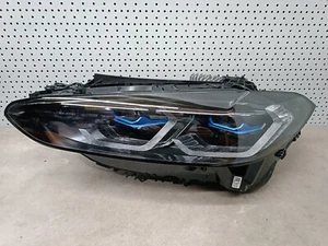 NEU Original BMW G22 G23 G26 G80 M3 Scheinwerfer Laser links Shadow Line US - Picture 1 of 11