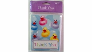 Rubber Ducky Thank You Notes - Picture 1 of 2