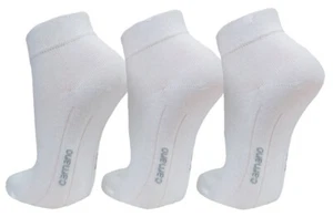 6 Paar Camano Quarter 1/4 Schaftform - kurze CA Soft Socke mit Softbund - WEISS - Bild 1 von 30