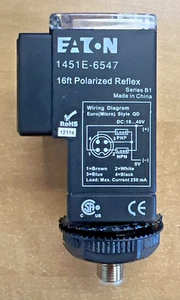 Eaton 1451E-6547 - Photo Electric Sensor / 16Ft Polarized Reflex - Bild 1 von 7