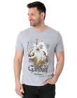 Lord Of The Rings Grey Short Sleeved T-Shirt (Mens)