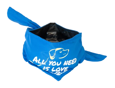 PET PRODUCT INNOVATIONS Bandana Bowl Built-In Water Bowl - Travel Dog Water Bowl NEW - FREE SHIPPING