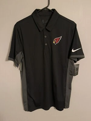 Arizona Cardinals NFL Fútbol Nike Dri-Fit Golf Polo Camisa - Para hombres Mediana - Nueva Foto 1 de 4