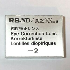【UNUSED】Mamiya Eye Correction Lens -2 for RB67 SD / RZ67 Pro II from Japan#28-13