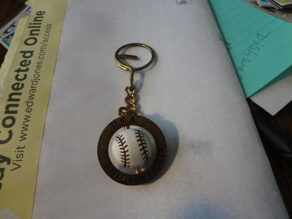 baseball key chain "usa" "philadelphia" - Image 1 of 1