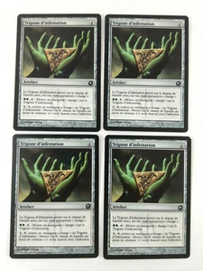 Mtg Magic Playset 4x Trigon of Infestation Scars of Mirrodin Vf - Picture 1 of 2