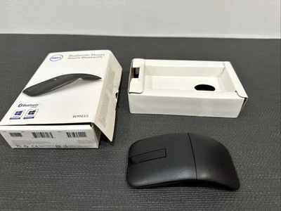 Dell WM615 Ambidextrous Bluetooth IR Mouse - Black (WM615-BK) - Image 1 of 4