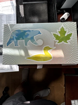 2016-17 RCM; Canadá Juego de 3 monedas caleidoscopio 1,02 tr oz ea 99,99 monedas de plata $20 Foto 1 de 4