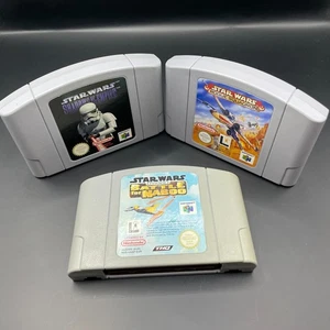 Star Wars Shadows of the Empire, Rogue Squadron, Episode 1 Battle for Naboo, N64 - Bild 1 von 2