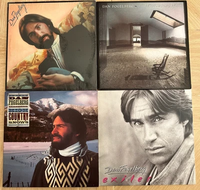 Dan Fogelberg vinyl LP lot- Greatest Hits -Windows - High Country Snows - Exiles - Image 1 of 4