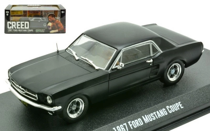 Ford Mustang Coupe 1967 Creed Film 2015 Adonis Creed's 1:43 GREENLIGHT 86615 - Immagine 1 di 1