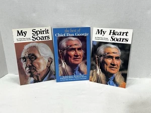 "My Spirit Soars" Signed by Chief Dan George w/“The Best Of…” & “My Heart Soars” - Picture 1 of 8