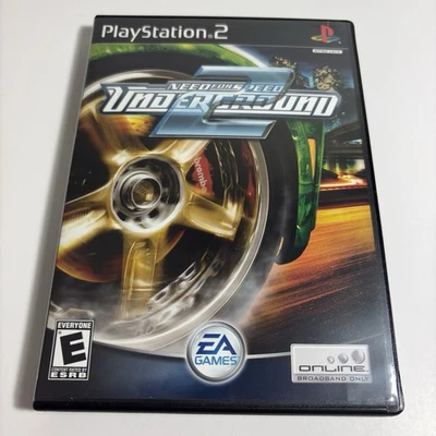 Need for Speed Underground 2 (Playstation PS2) Black Label komplett CIB getestet - Bild 1 von 4