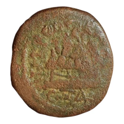 Bronze Monnaie Provincial , Mont Argée 12,5grs ! Contremarque ! (1637) - Photo 1/2