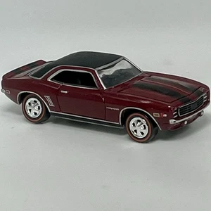 Johnny Lightning 1968 Chevrolet Camaro Die-Cast 1999 1:64 Model Toy Car Maroon - Picture 1 of 12