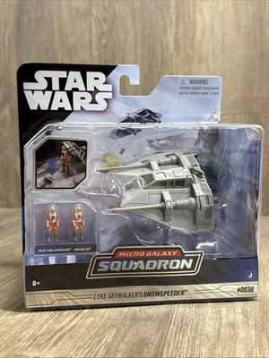 Star Wars Micro Galaxy Squadron Luke Skywalker's Snowspeeder Serie 2 #0038 NUEVO Foto 1 de 4