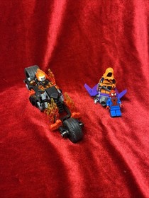 LEGO Hobgoblin Minifigure & Flyer 76058 Marvel SpiderMan sh268 Partial As Shown