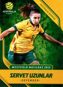 2015 2016 MATILDAS World Cup Card SERVET UZUNLAR Australia - Bild 1 von 3