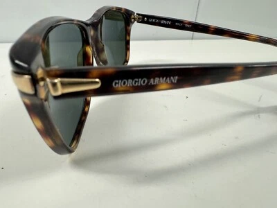 Gafas de sol Giorgio Armani 810 063 grandes con caparazón de tortuga - Hechas en Italia Foto 1 de 4