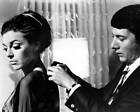 Anne Bancroft as Mrs Robinson and actor Dustin Hoffman as Ben Brad- Old Photo