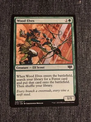 Wood Elves - NM - Commander 2014 - Magic the Gathering MTG - Image 1 of 2