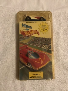Heroes On Hot Wheels 1991 VHS Black Porsche #95 Stunts & Terror In Tahoe 1:64 - Picture 1 of 7