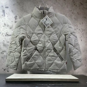 New Authentic 5/A Baker &Co woman's winter down filled Buff Beige jacket X-Small - Picture 1 of 9