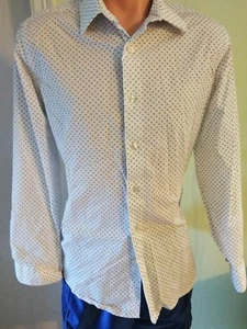 Apt. 9 Mens Long Sleeve White Button Down Dress Shirt Size Large@11 - Picture 1 of 6
