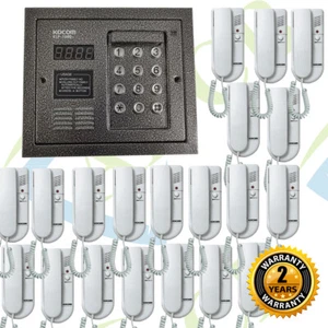 Kocom KLP-1000 interphone audio multi-entrées panneau porte accès appartement villa - Photo 1 sur 1