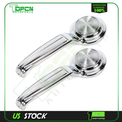 2x Inside Interior Door Handle Driver Left   Right RH for Chevy GMC Pickup Truck - Image 1 of 4