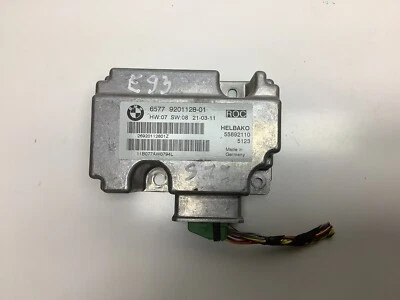 MODULO COMANDO RIBALTAMENTO BMW SERIE 1 3 E88 E93 CONVERTIBILE 9201128 - Immagine 1 di 2