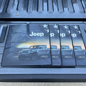 "Lote de 4 bolsos de mano de compras negros reutilizables para supermercado Jeep Gladiator MOPAR 8x10x22""" - Imagen 1 de 7