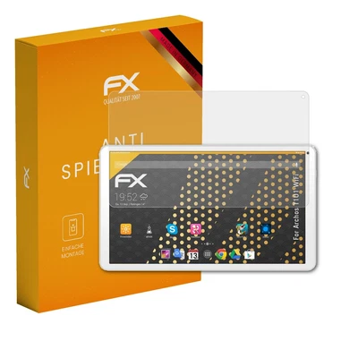 atFoliX 2x Displayfolie für Archos T101 WiFi Schutzfolie matt&stoßfest Folie - Bild 1 von 4