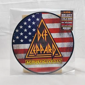 Def Leppard acoustic in vegas vinyl record 10" picture disc brand new - Picture 1 of 2
